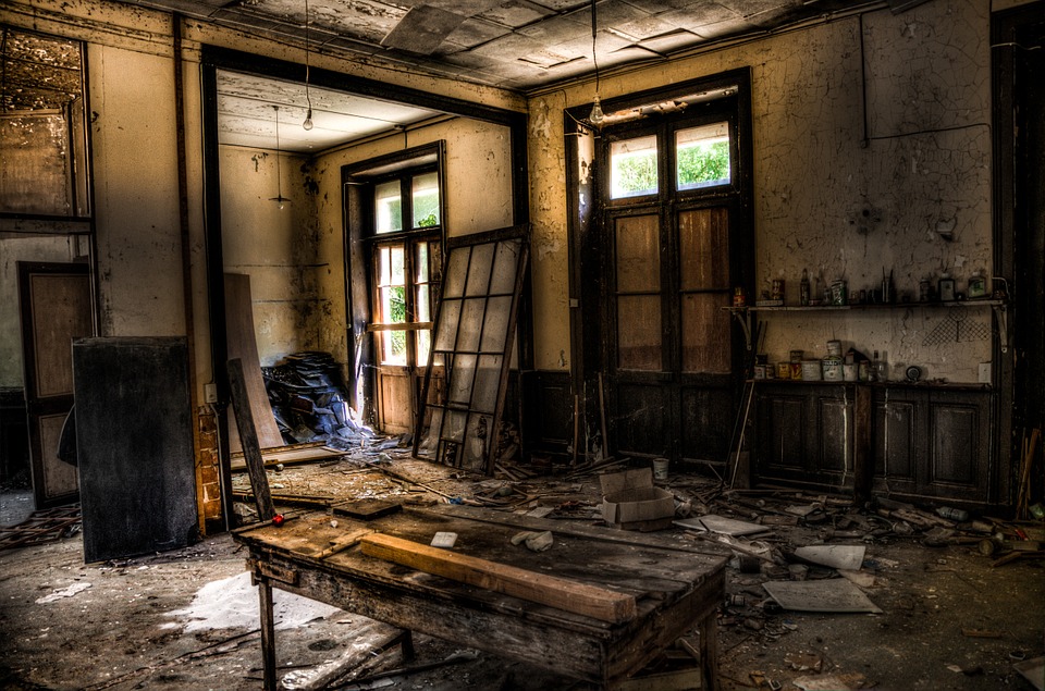 Rénovation d'une maison abandonnée