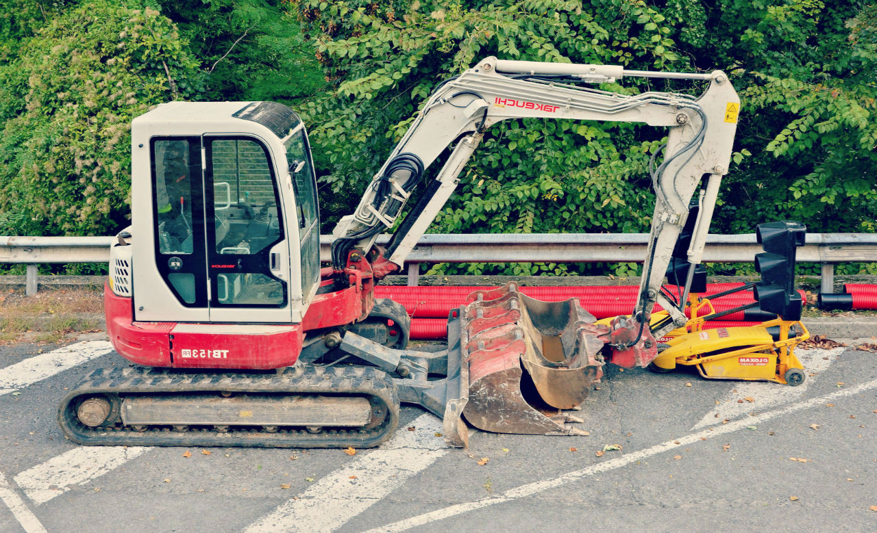 Mini pelle hydraulique neuve ou occasion pour chantier de terrassement